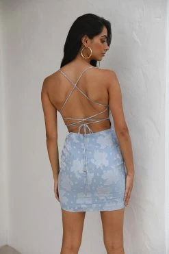 Beach Run Mini Dress Blue 10 Beach Run Mini Dress Blue -Hello Molly Shop 0L4A6817 1667392845