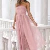 Walk In Tulle Maxi Dress Pink -Hello Molly Shop 0L4A7469 1677219348