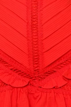 Searching Seattle Dress Red -Hello Molly Shop 181012hm2065 fae71eb6 3a85 4686 9532 ead9c9885d7b