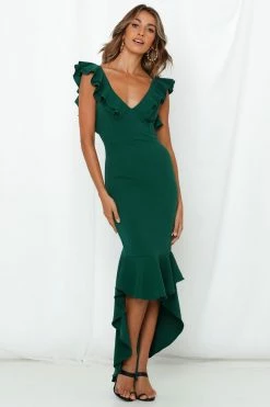 The Hills Maxi Dress Forest Green -Hello Molly Shop 190502hm 0217 18421939 eb87 4fb3 b178 747e66c93de6