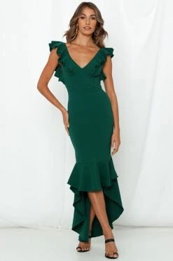 The Hills Maxi Dress Forest Green -Hello Molly Shop 190502hm 0226 b0762059 11b5 42fd 9c7e 81ba243e4d76