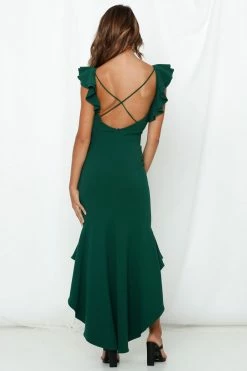 The Hills Maxi Dress Forest Green -Hello Molly Shop 190502hm 0228 bf757e97 c115 4480 8ee3 f45768fbdf8a