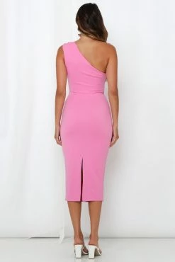 Cupid And Psyche Midi Dress Pink -Hello Molly Shop 191025 part248506