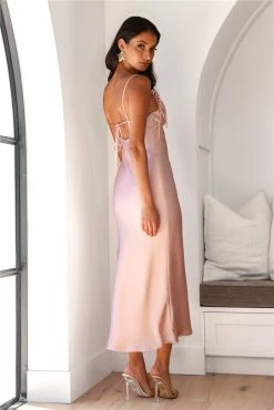 Let Love Be Satin Maxi Dress Pink 10 Let Love Be Satin Maxi Dress Pink -Hello Molly Shop 1W4A1381 1 1 1700122992
