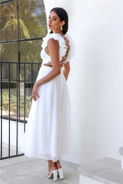 Ring The Wedding Bells Maxi Dress White -Hello Molly Shop 1W4A3695 1 1 1700127480