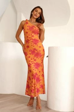 Mission To Impress One Shoulder Mesh Maxi Dress Orange 9 Mission To Impress One Shoulder Mesh Maxi Dress Orange -Hello Molly Shop 1W4A8752 1 1 1697681897