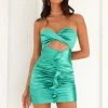 HELLO MOLLY Mermaid Castle Mini Dress Emerald -Hello Molly Shop 1W4A8783 1691023815 4dbb78ef 00b3 4f77 9a11 333c484be57b