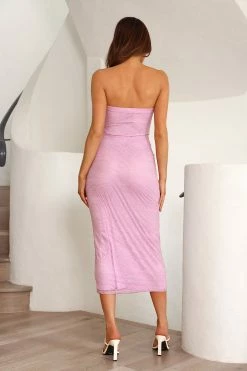 Season For Lace Strapless Maxi Dress Lilac -Hello Molly Shop 1W4A9057 1 1 1697682485