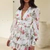 RUNAWAY Carlita Mini Dress Jaci Print White Floral 1 RUNAWAY Carlita Mini Dress Jaci Print White Floral -Hello Molly Shop 1W4A9697 1687235119