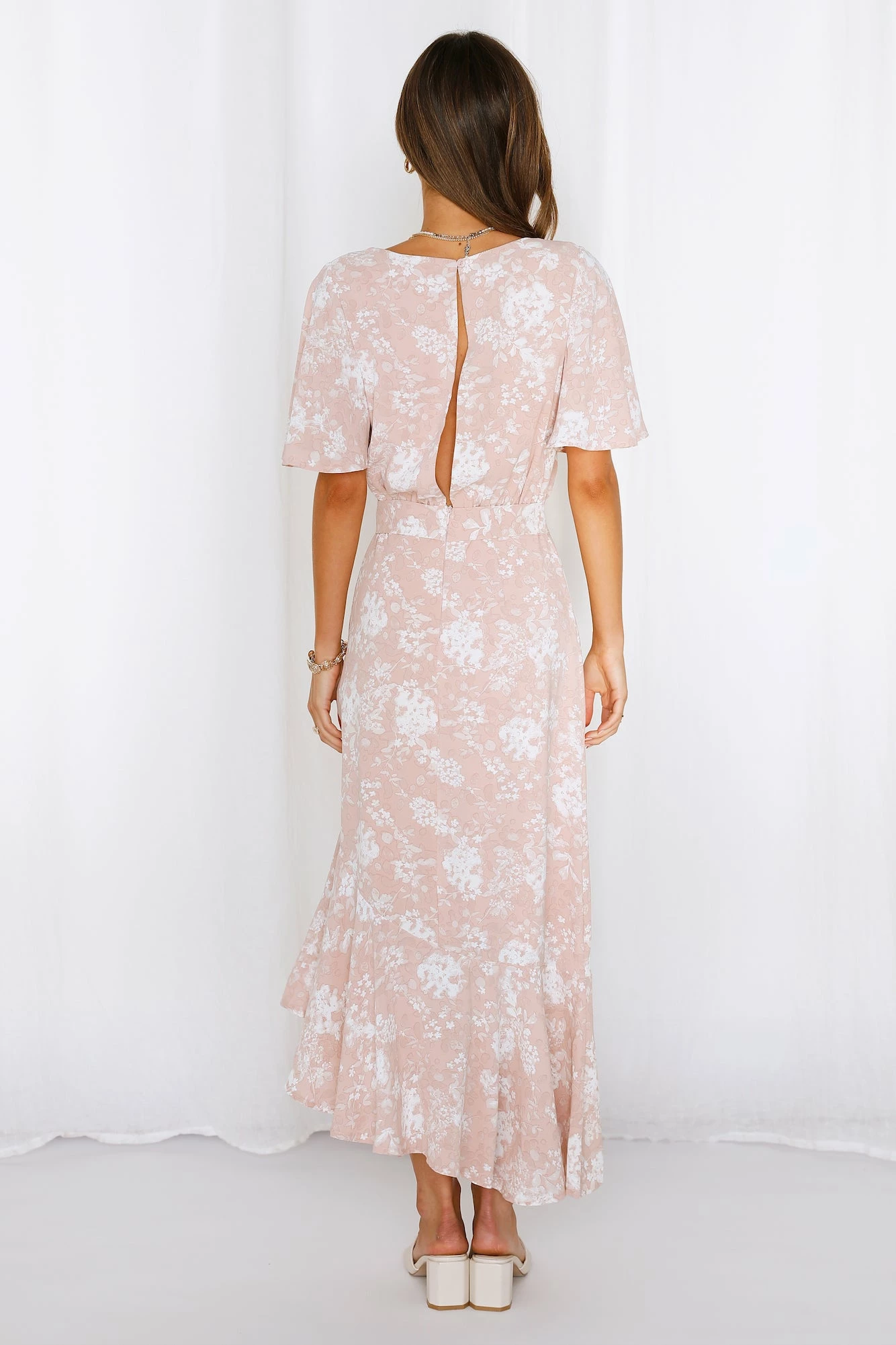 Airy Fairy Maxi Dress Pink 9 Airy Fairy Maxi Dress Pink - Image 7