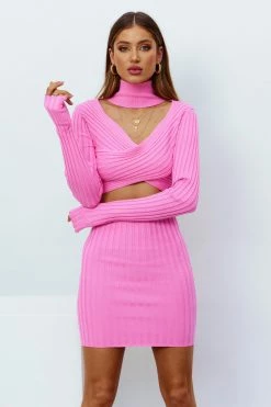 LIONESS Pink Floyd Mini Dress Pink -Hello Molly Shop 1ec9f74ce12330b6e891