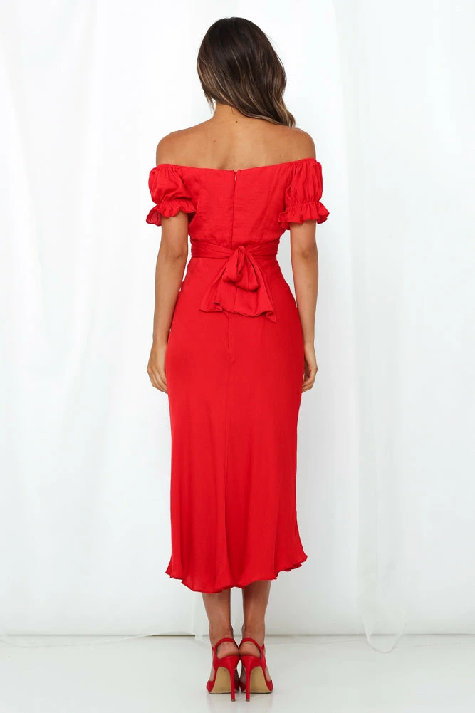 Sky Child Maxi Dress Red 7 Sky Child Maxi Dress Red - Image 5