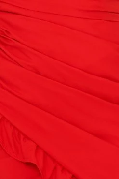 Not Fair On Me Dress Red -Hello Molly Shop 200501hm2514