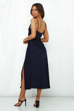 Family Secret Maxi Dress Navy 9 Family Secret Maxi Dress Navy -Hello Molly Shop 200717hmpt20455