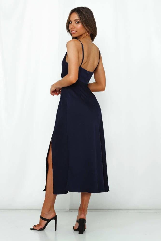Family Secret Maxi Dress Navy 5 Family Secret Maxi Dress Navy - Image 3