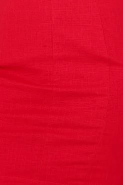 New Vestige Mini Dress Red 11 New Vestige Mini Dress Red -Hello Molly Shop 200717hmpt20855