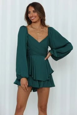 Sunrise Memories Romper Forest Green 13 Sunrise Memories Romper Forest Green -Hello Molly Shop 210730hm1487 1628577342