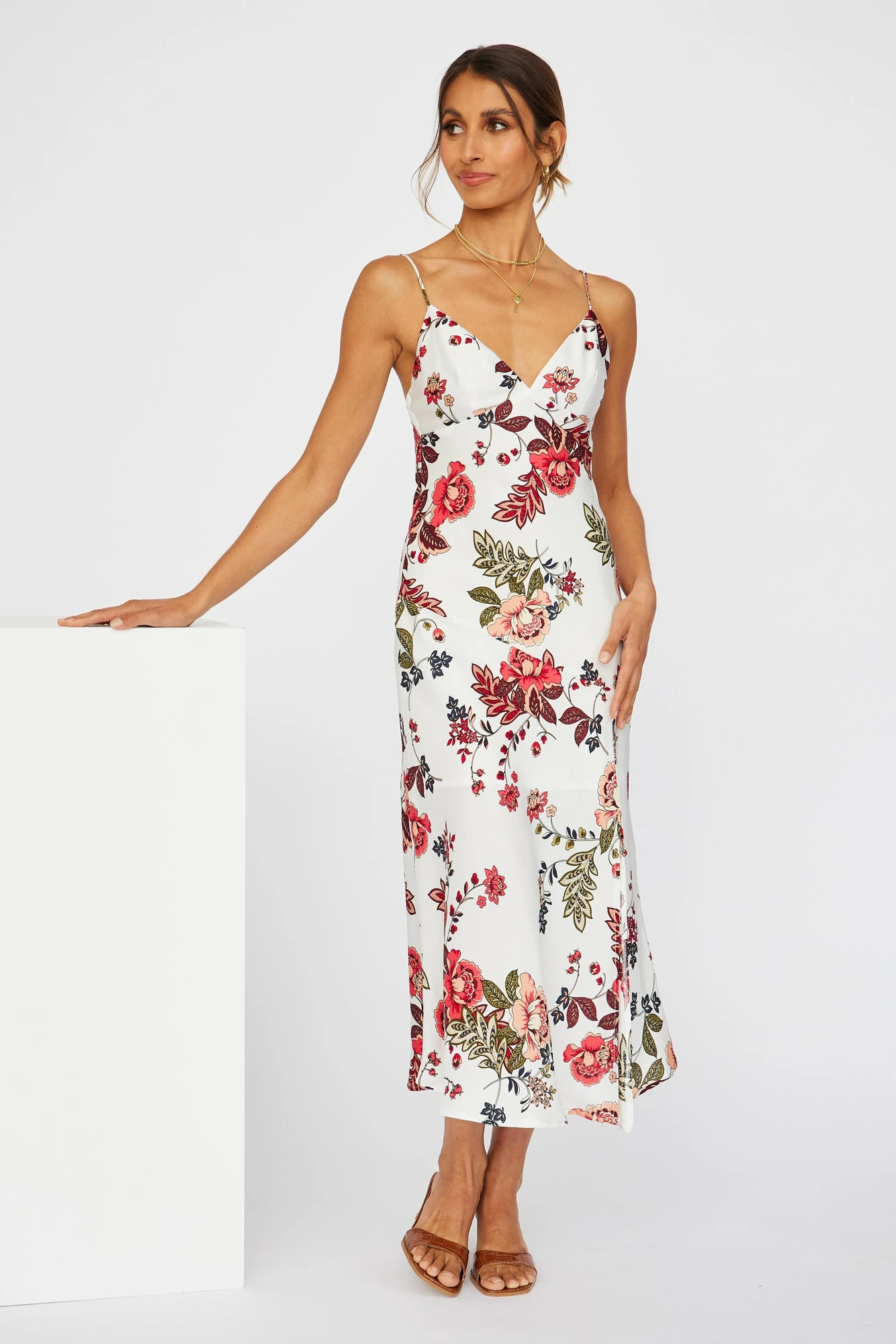 No Yesterday Maxi Dress White 5 No Yesterday Maxi Dress White - Image 3