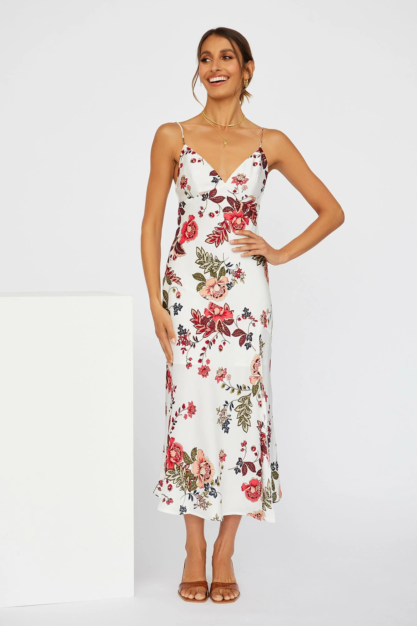 No Yesterday Maxi Dress White 4 No Yesterday Maxi Dress White - Image 2