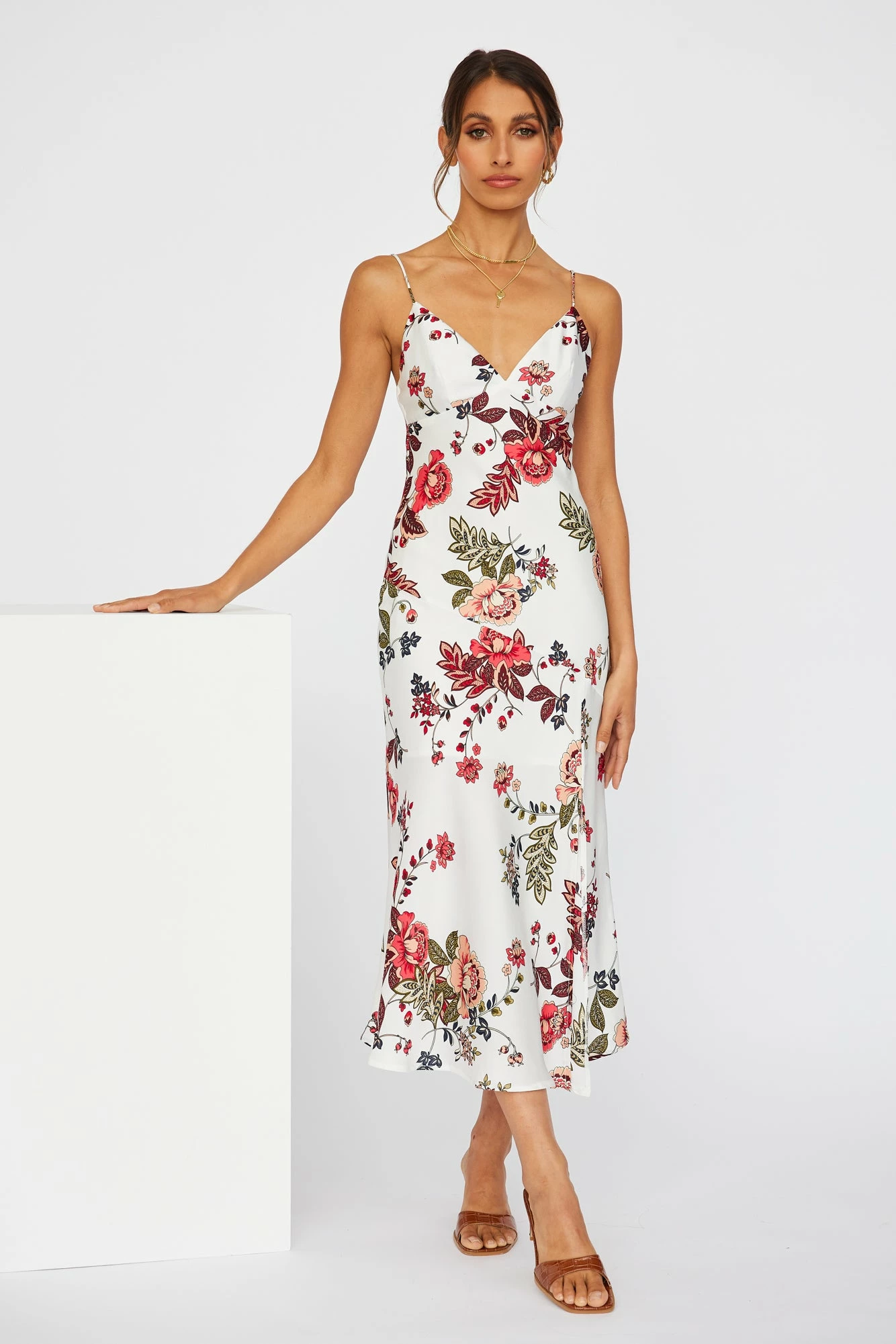 No Yesterday Maxi Dress White 3 No Yesterday Maxi Dress White
