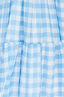 Gingham Fantasy Maxi Dress Blue 19 Gingham Fantasy Maxi Dress Blue -Hello Molly Shop 211001HM 0544 1634187828