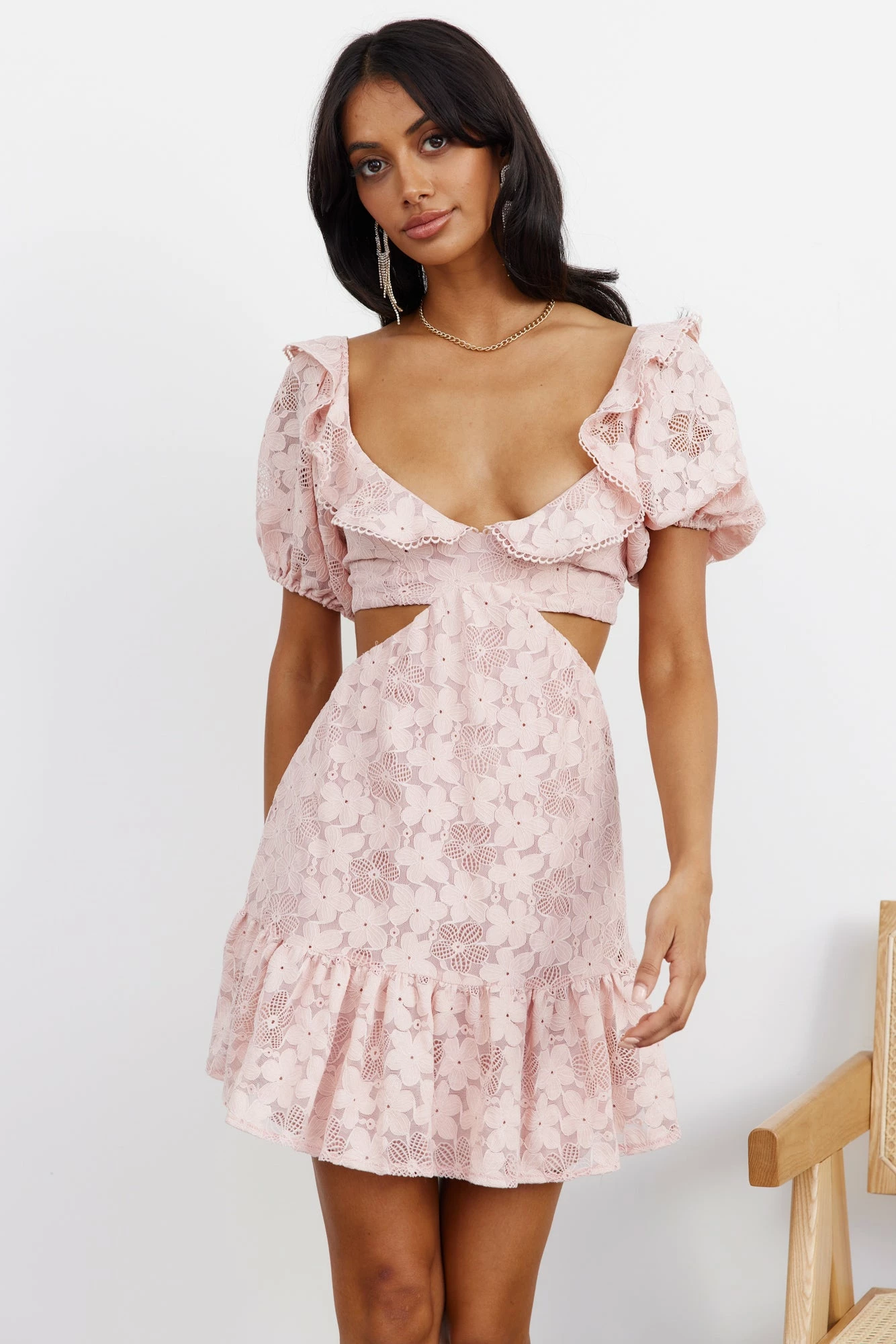 Good Times Only Dress Pink 4 Good Times Only Dress Pink - Image 2