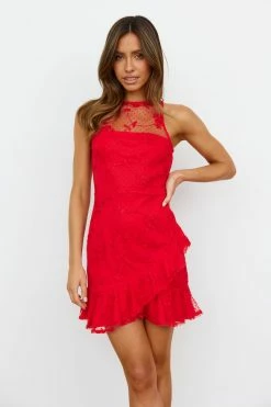 Get The Crown Dress Red 14 Get The Crown Dress Red -Hello Molly Shop 220819HM 0999 1662014248