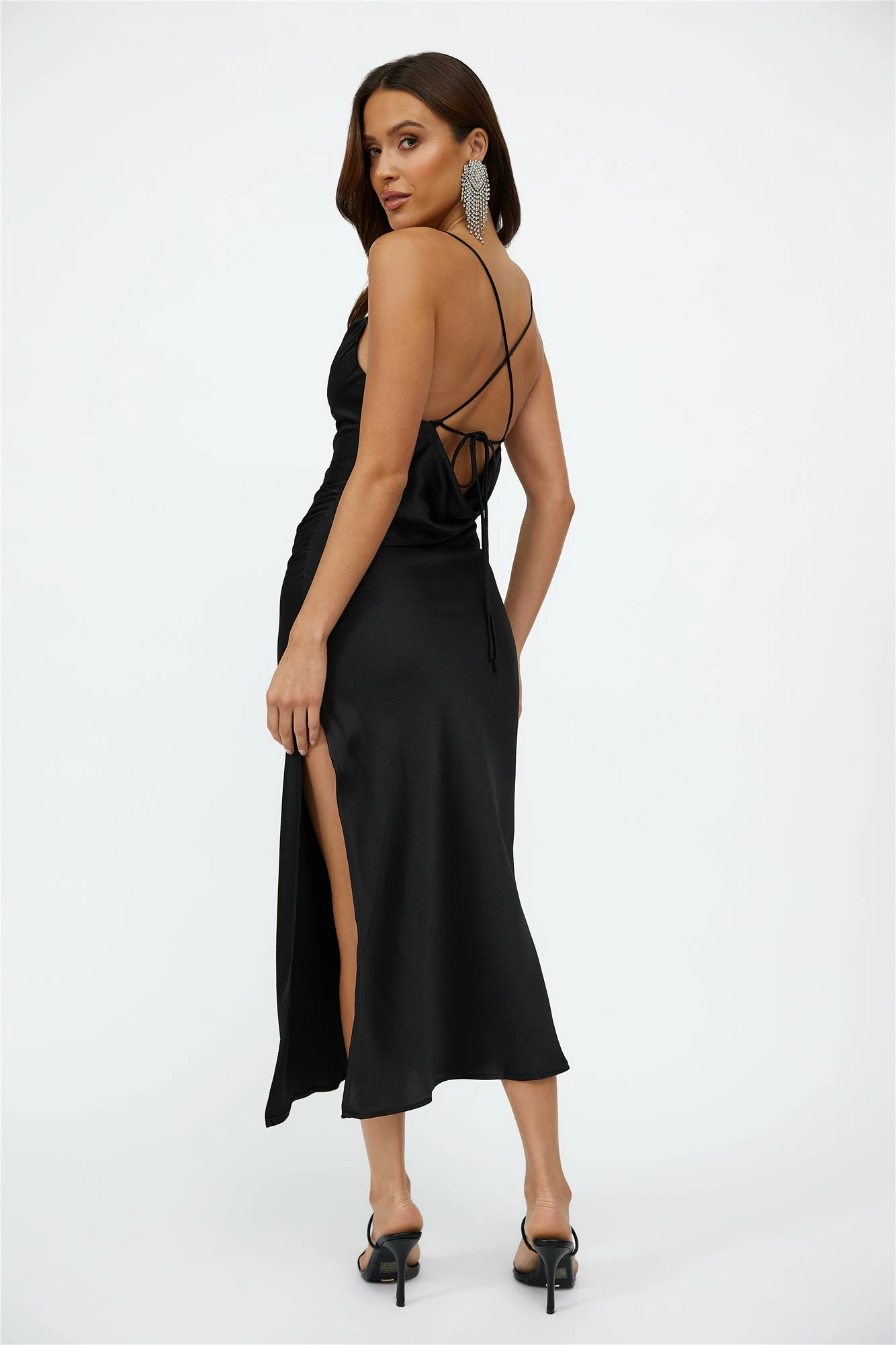 Streets Of Paris Maxi Dress Black 6 Streets Of Paris Maxi Dress Black - Image 4