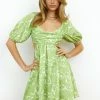 On The Beat Dress Green -Hello Molly Shop 220909HM 0132 1663735880