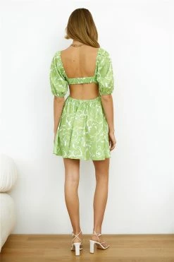 On The Beat Dress Green 14 On The Beat Dress Green -Hello Molly Shop 220909HM 0138 1663735880