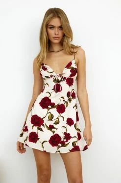 Best Girlfriends Mini Dress Beige