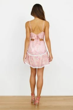 Springtime Lover Mini Dress Pink -Hello Molly Shop 220922HM 0177 1666231691