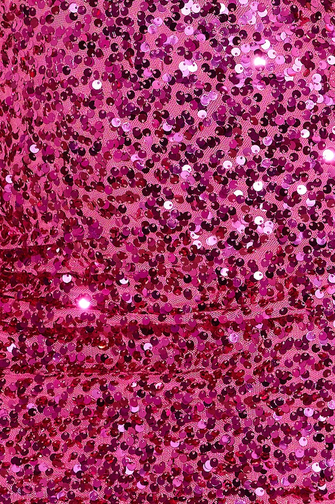 Break The Chains Sequin Dress Hot Pink 13 Break The Chains Sequin Dress Hot Pink - Image 11