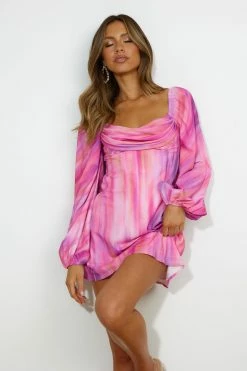 Lava Love Dress Pink -Hello Molly Shop 221018HM 1924 1668100422 ba5a8537 ace1 4fd7 b99b 1e736d28ccd6