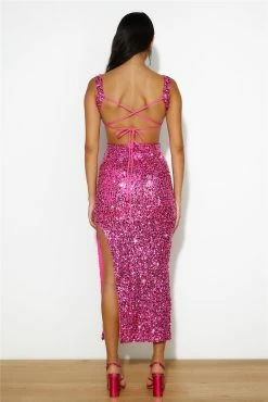 Bright Glimmer Sequin Midi Dress Pink 16 Bright Glimmer Sequin Midi Dress Pink -Hello Molly Shop 221021HM 0938 1669070187 f8229e50 3fe3 4d0b 93d3 4a81e15205d9