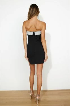 Sprinkle Of Sparkle Mini Dress Black -Hello Molly Shop 221104HM 0560 1669681356