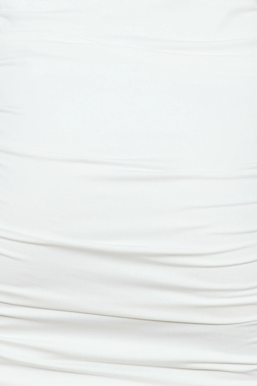 Party Fit Mini Dress White 10 Party Fit Mini Dress White - Image 8