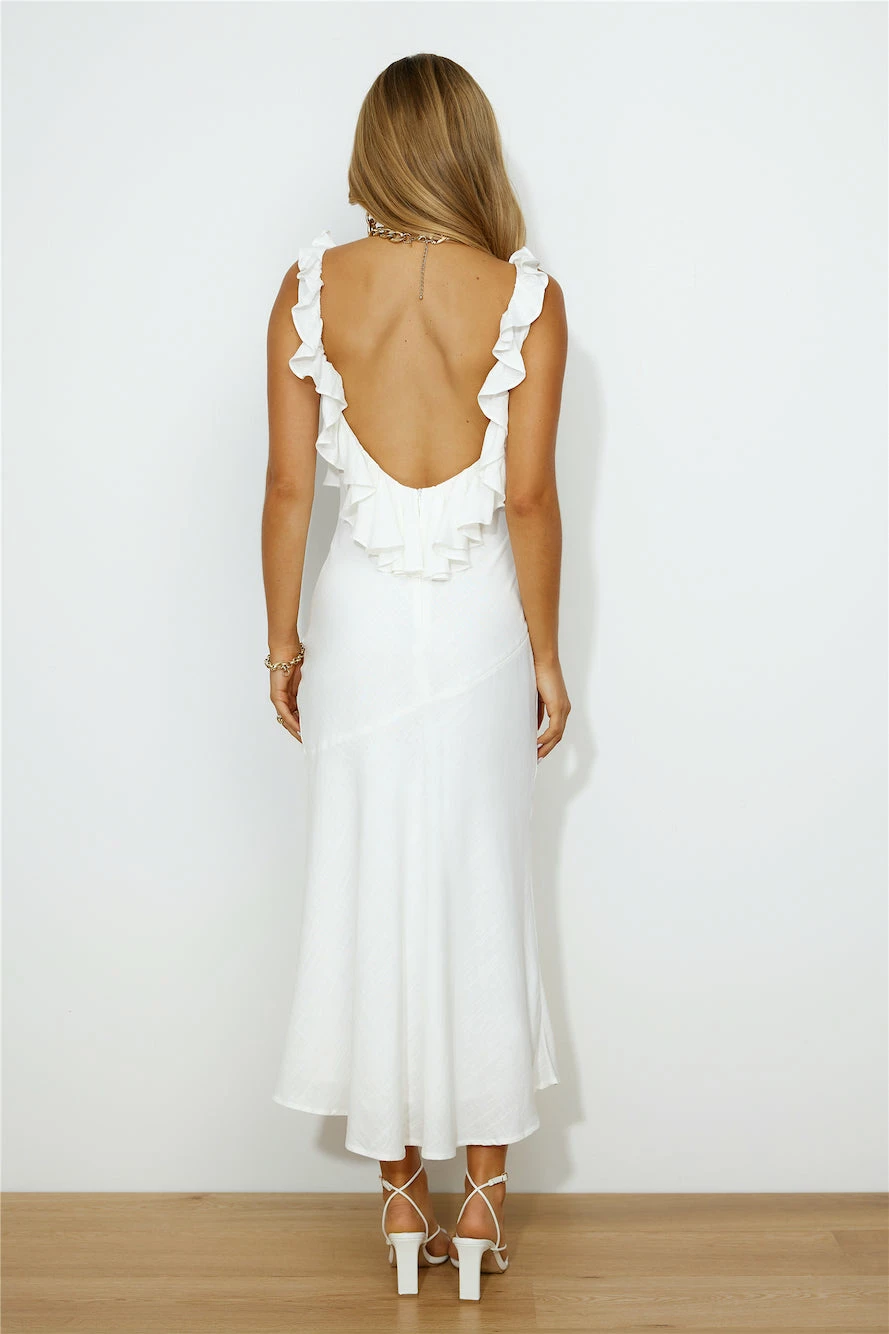 Vacay Escape Maxi Dress White 8 Vacay Escape Maxi Dress White - Image 6