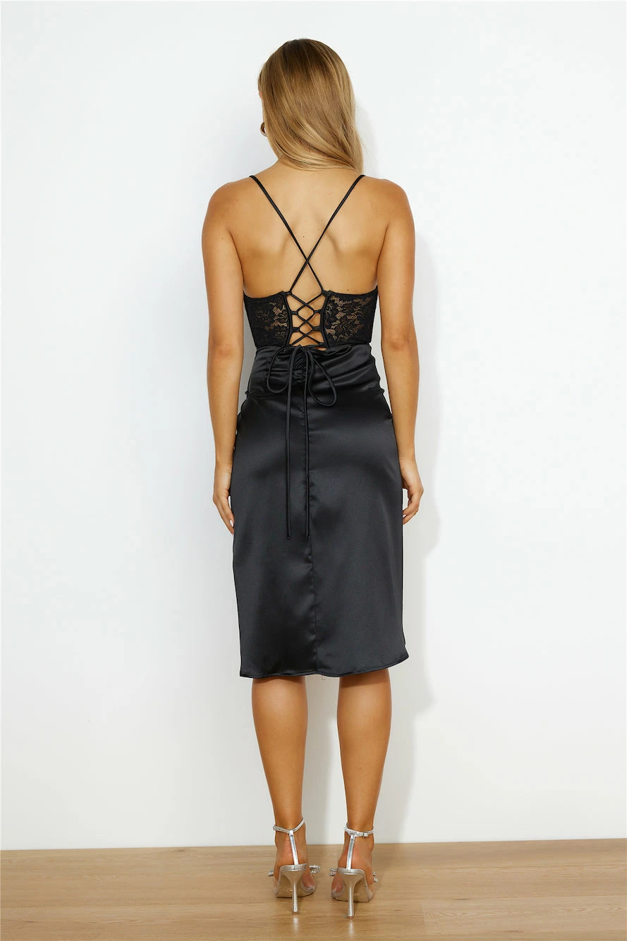 Showing Her Off Midi Dress Black 9 Showing Her Off Midi Dress Black - Image 7