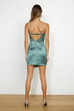 Stylish Girl Szn Dress Sage Green 16 Stylish Girl Szn Dress Sage Green -Hello Molly Shop 221125HM6875 1671668064