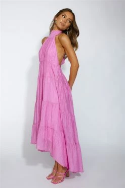 Entrance Is Yours Maxi Dress Pink 24 Entrance Is Yours Maxi Dress Pink -Hello Molly Shop 221223HM 0723 1673587890
