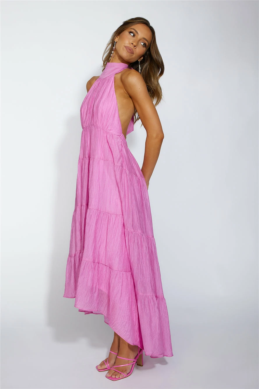 Entrance Is Yours Maxi Dress Pink 10 Entrance Is Yours Maxi Dress Pink - Image 8