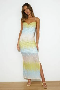 Doing Extra Maxi Dress Multi