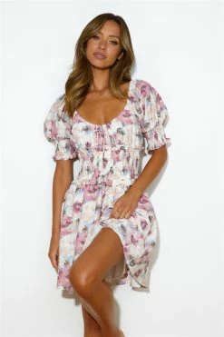 Brunch Fun Mini Dress Plum -Hello Molly Shop 230106HM 1211 1675651980