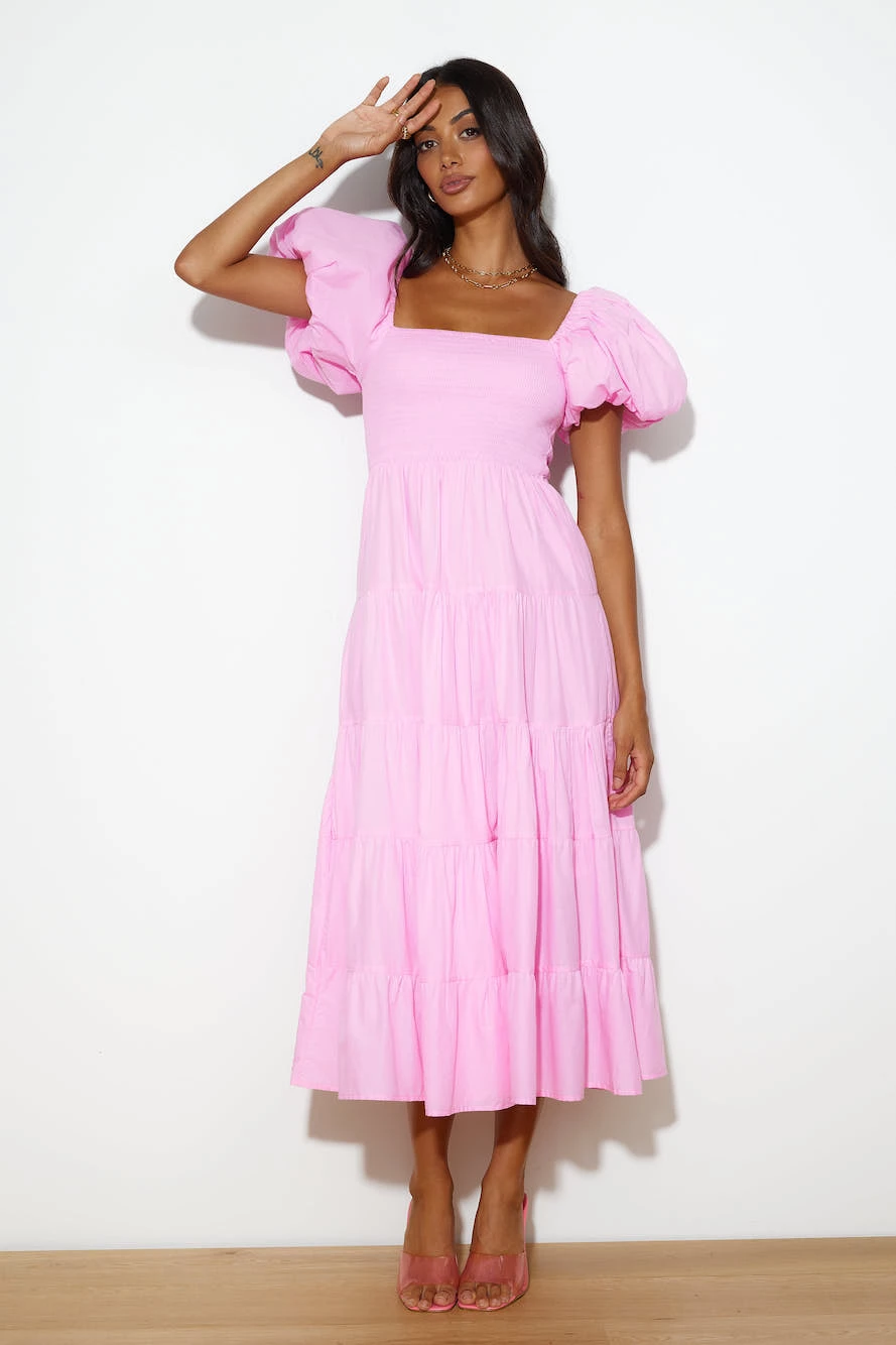 Lover Girl Maxi Dress Pink 7 Lover Girl Maxi Dress Pink - Image 5