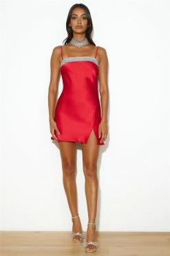 She's The Star Mini Dress Red -Hello Molly Shop 230120 HM0361 1675747622