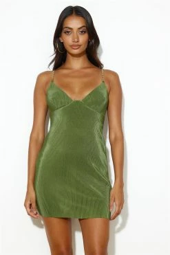 Pretty Picture Mini Dress Olive 13 Pretty Picture Mini Dress Olive -Hello Molly Shop 230120 HM1198 1676000374
