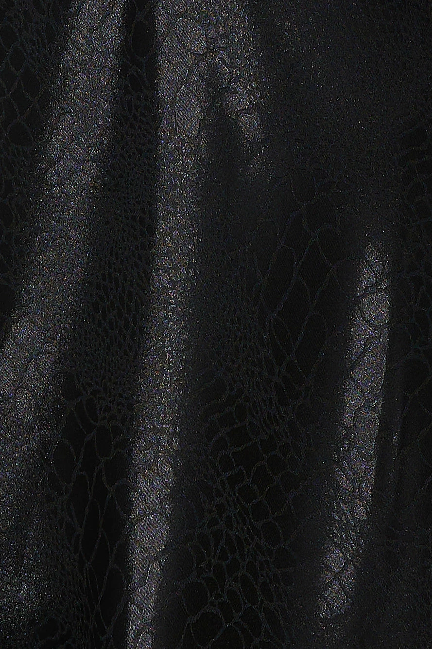 Romantic Date Satin Mini Dress Black 10 Romantic Date Satin Mini Dress Black - Image 8