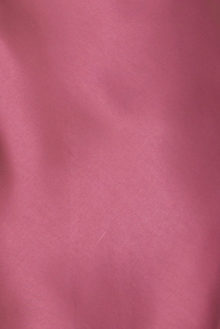 Feel Silky Satin Mini Dress Rose 9 Feel Silky Satin Mini Dress Rose - Image 7