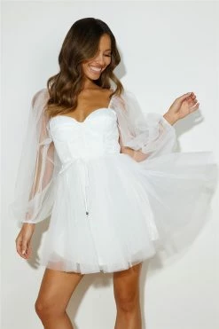 Pretty Snowflake Tulle Mini Dress White 12 Pretty Snowflake Tulle Mini Dress White -Hello Molly Shop 230331HM 0733 1681801342